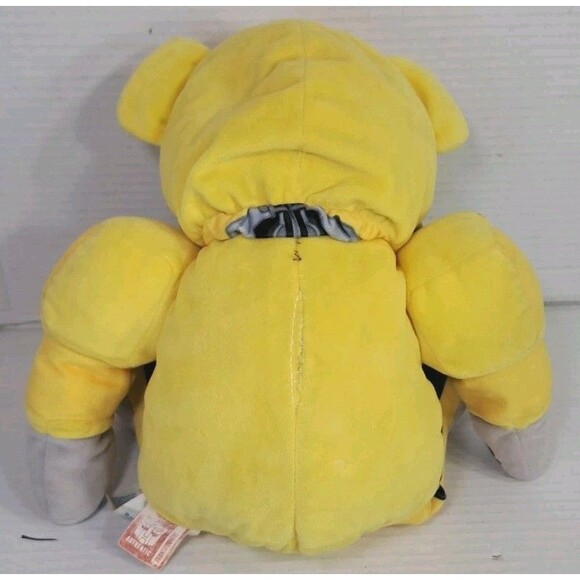 Build-A-Bear Transformers Bumblebee 16" Plush Stuffed Animal Toy BABW BAB Retro - Picture 5 of 7